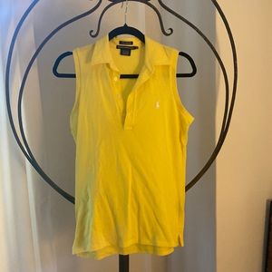 Ralph Lauren Golf Sleeveless Polo